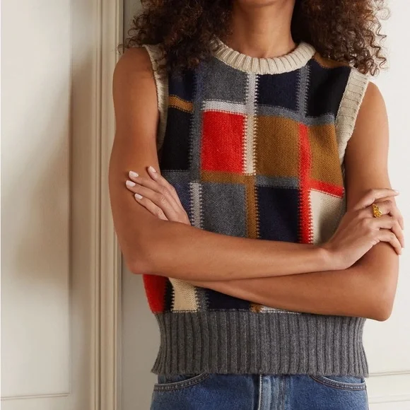 &daughter tralee intarsia wool tank size M - Picture 2 of 3